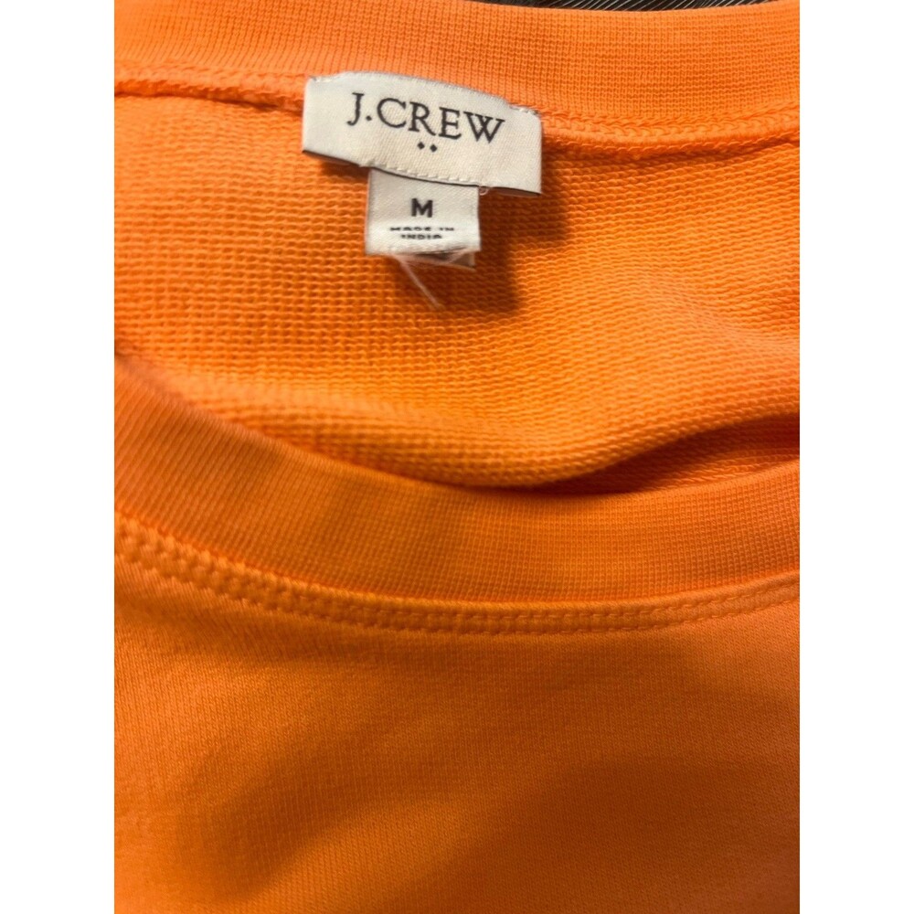 J. Crew Women's Sweatshirt M Longsleeve Cotton Multicolored Fade Crew Neck - Picture 4 of 4